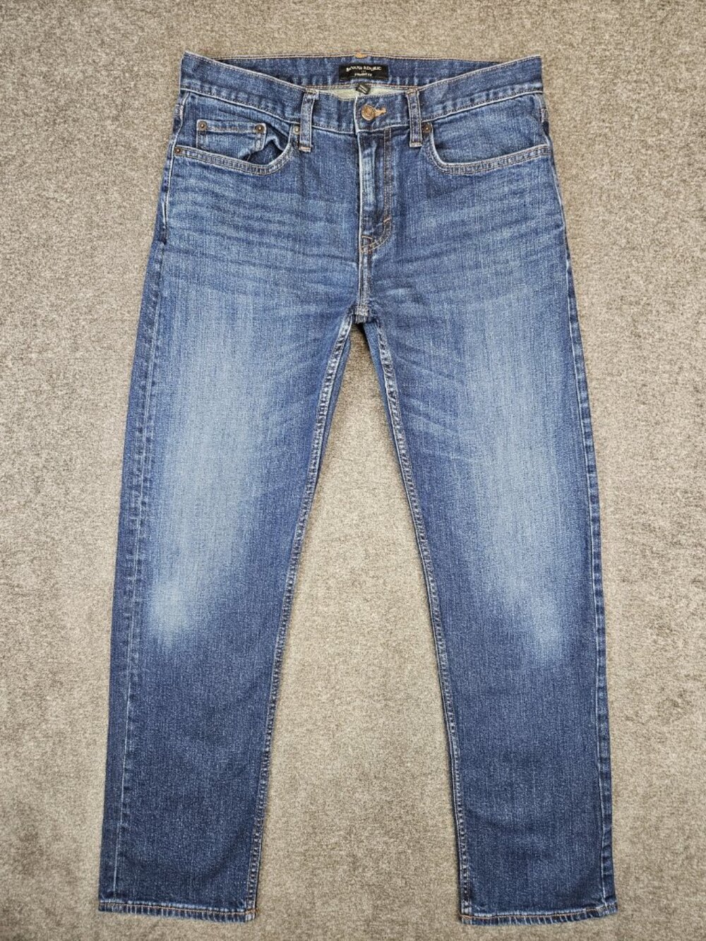Banana Republic Straight Fit Medium Blue Jeans Mens 32x32 (32x30)